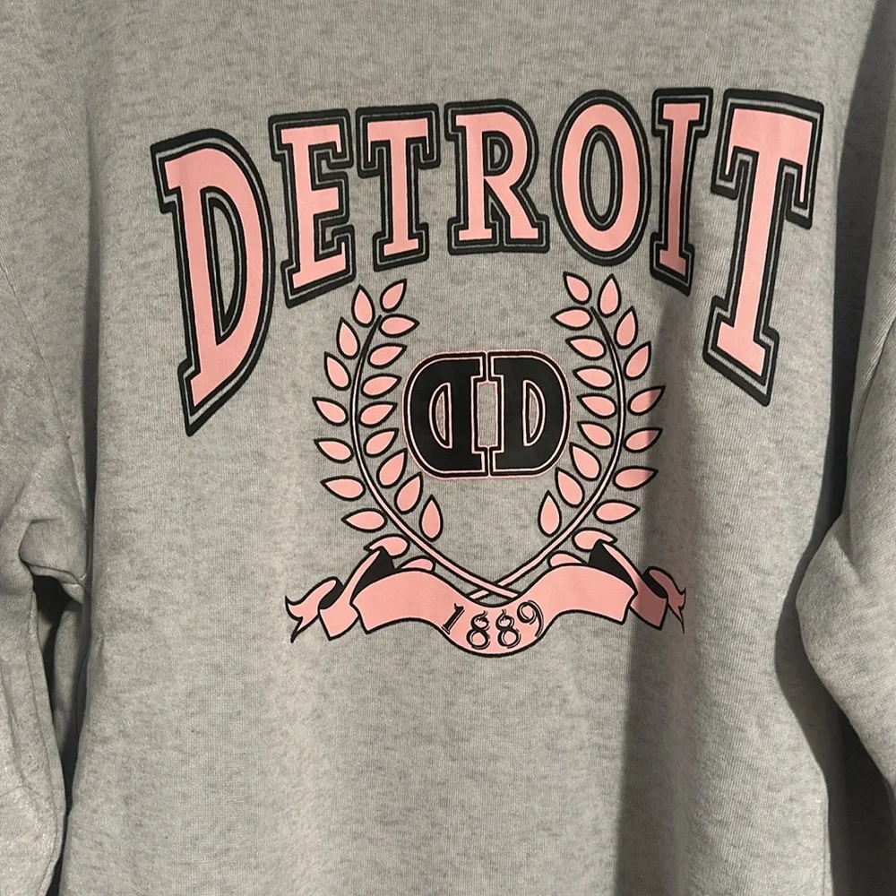 Super Soft Oversized Detroit Sweatshirt